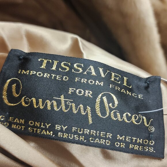 Vintage Tissavel Imported from France Faux Fur - Picture 2 of 4